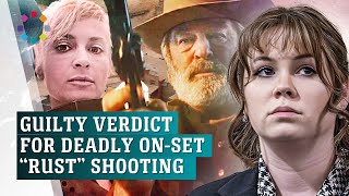 Armourer found guilty over deadly on-set shooting of Halyna Hutchins