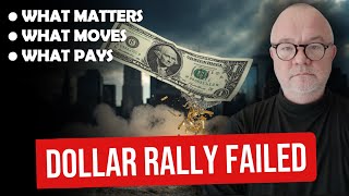 The Dollar's War Rally Just Failed // $39 Trillion Debt Crisis Accelerates