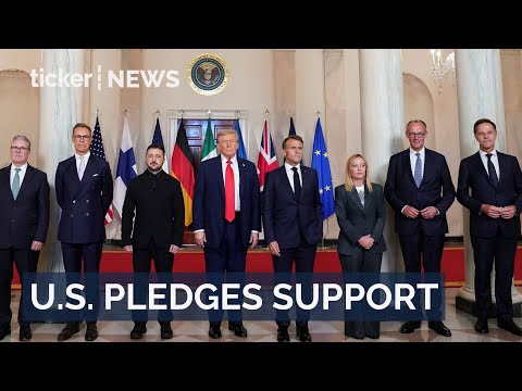 Trump pledges support in Ukraine talks