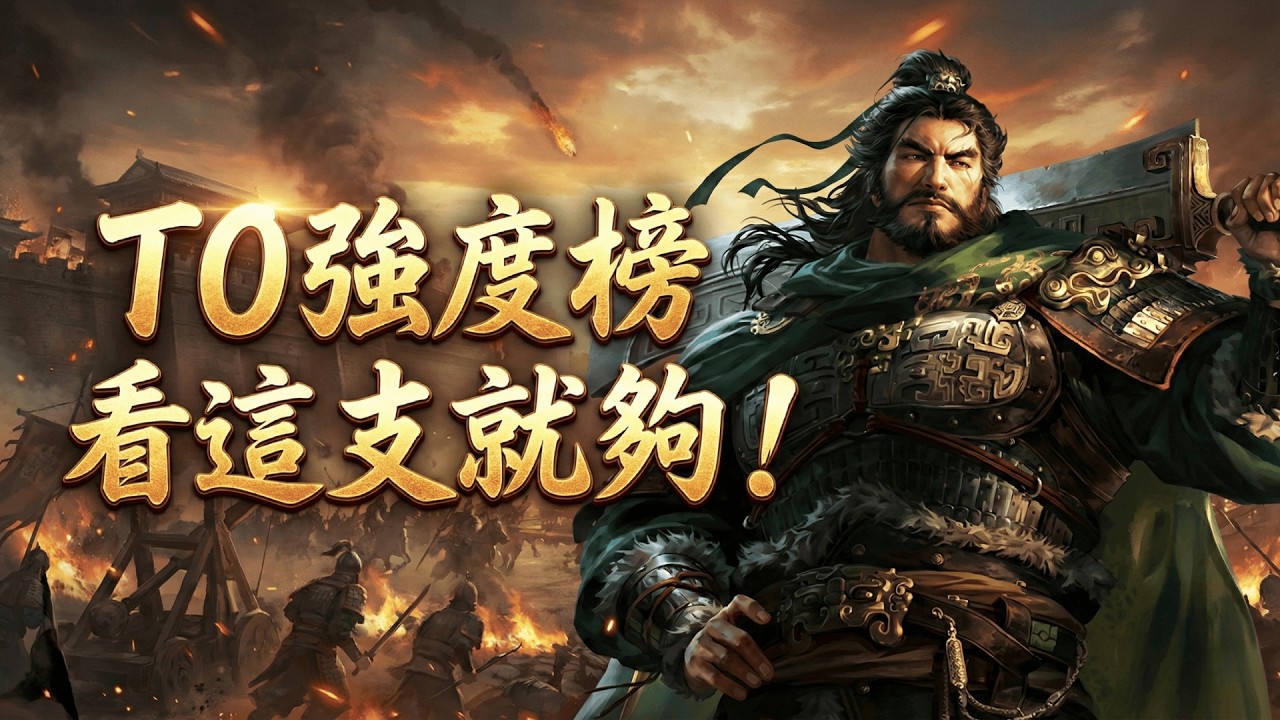 《三國：謀定天下》S1「武將強度榜」全攻略！🔥 從「全武將」到「戰法評級」，這支影片教你秒懂強度...👀✨#三國謀定天下 #策略遊戲 #熱門手遊推薦