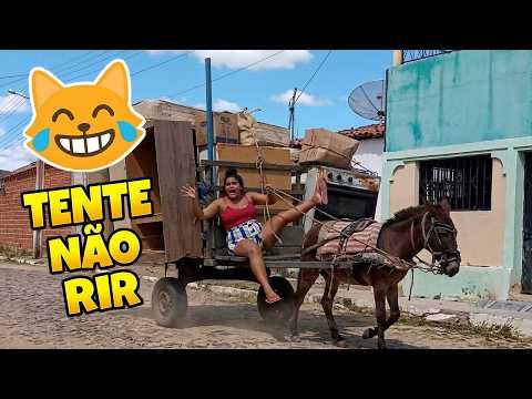 TENTE NÃO RIR 😂 POBRE NÃO TEM UM DIA DE PAZ!