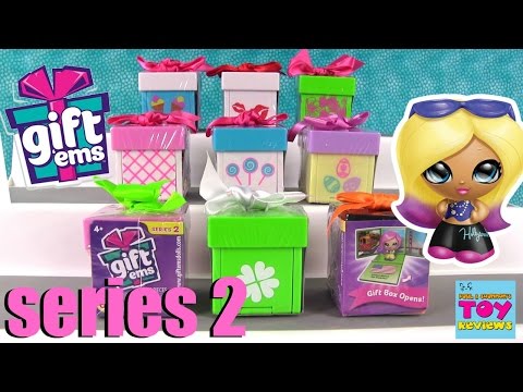 Gift Ems Series 2 Surprise Presents Blind Bag Opening | PSToyReviews