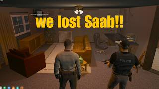 PD finds out about Saab breaking out of the house | GTARP | Nopixel 4.0