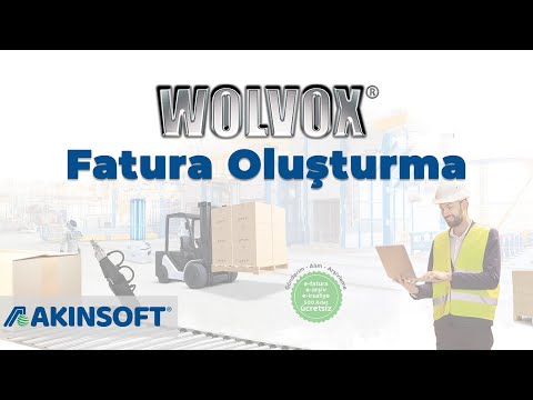 Akınsoft Wolvox 8'de Fatura Nasıl Kesilir?