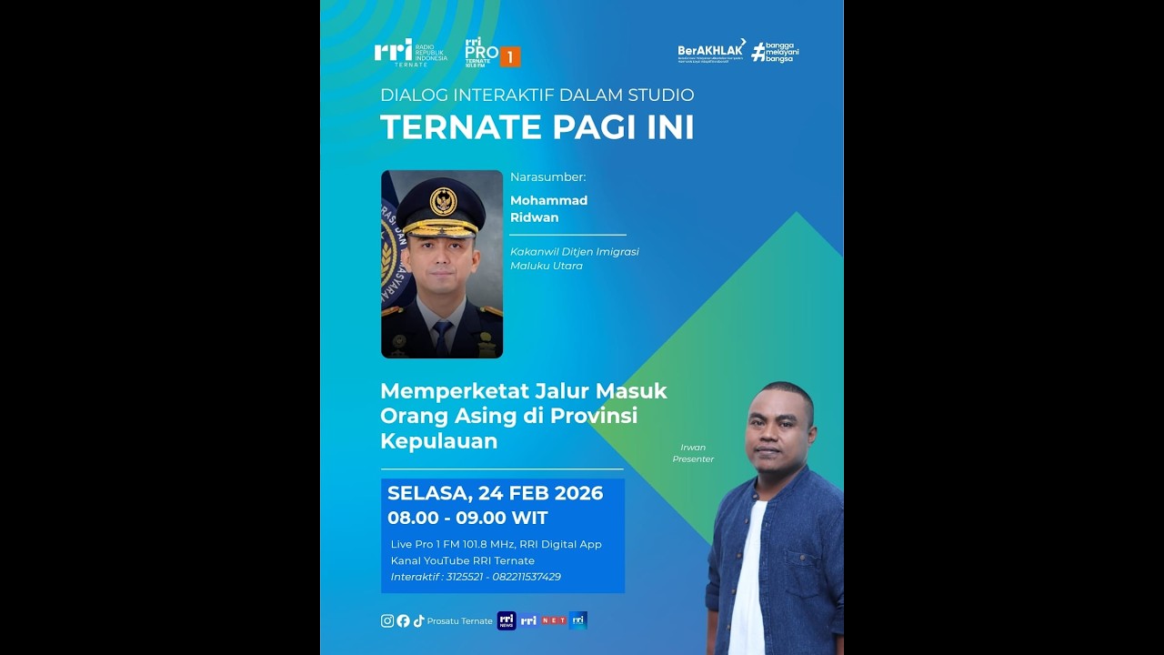 TERNATE SIANG INI | JAKSA MENYAPA : PLEA BARGAIN PENGAKUAN BERSALAH DALAM KUHAP