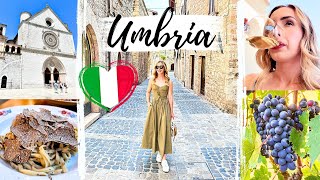 My favorite place in ITALY...UMBRIA VLOG 😍 Exploring Assisi & WINE TASTING in Montefalco 2024
