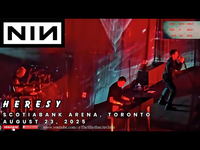 Nine Inch Nails 🔨 | “Heresy” Live! Industrial Rock | Toronto