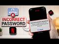 FIX NETFLIX Incorrect Password on iPhone