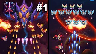 Galaxy Hunter: Space shooter - Hyper Hybrid Casual - Gameplay Walkthrough (iOS & Android) screenshot 4