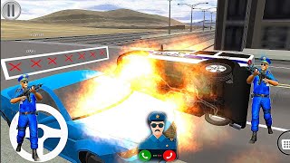 police car crime simulator Android gameplay sound of the police siren gaming 🚐🚔 screenshot 5
