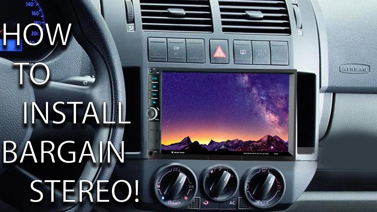 How to Install 2DIN stereo In VW polo - Review On Budget Car