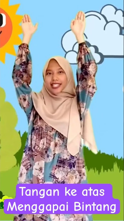 Tangan ke atas menggapai bintang | lagu pembuka kelas seru #likeforlikes #lagupaud  #icebreaking