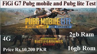 Figi G7 pubg mobile pubg lite gaming test -  figi g7 gaming test - bohat bakar set hai