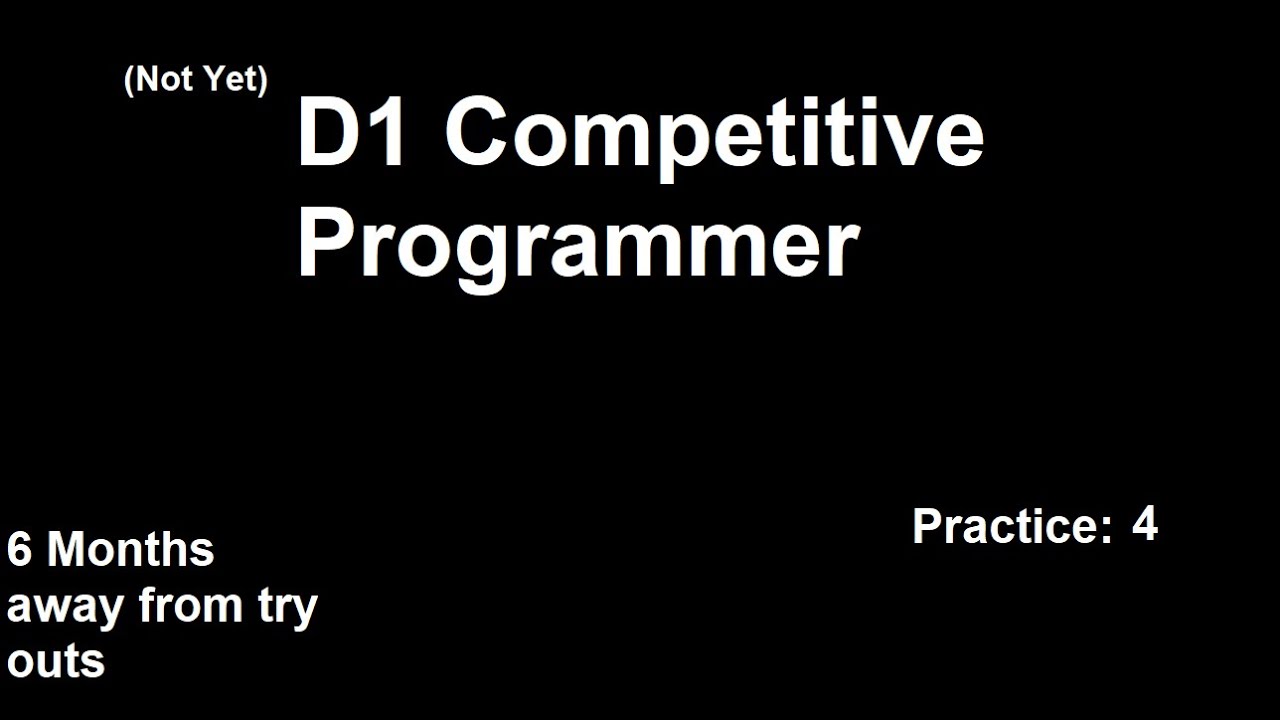 Grinding Competitive Programming [day: 4] - YouTube
