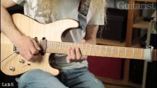 Guthrie Govan String Bending Masterclass - Part One