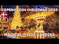 Copenhagen Denmark Magical Christmas Lights 2025 Tivoli Gardens In 4K 