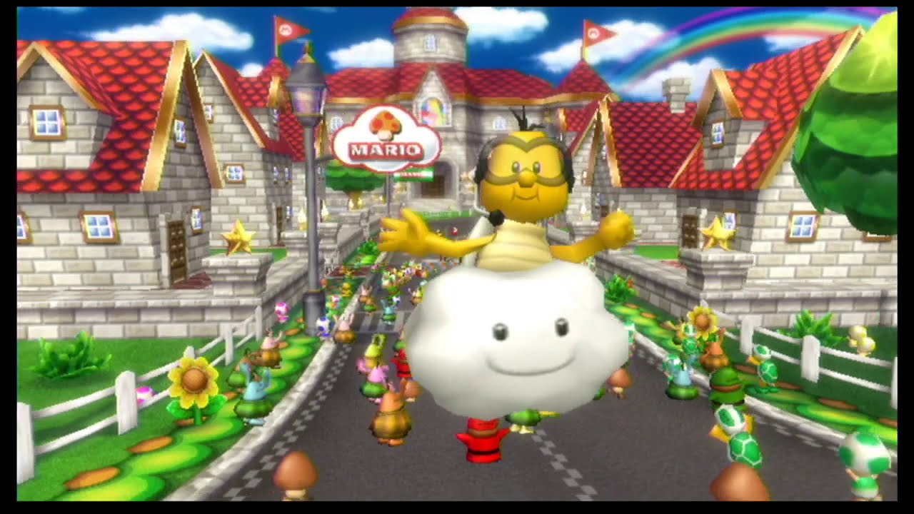 Mario Kart Wii 2 Player Team Mode #5 Different Teams