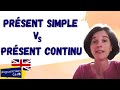 La différence entre présent simple et présent continu en anglais