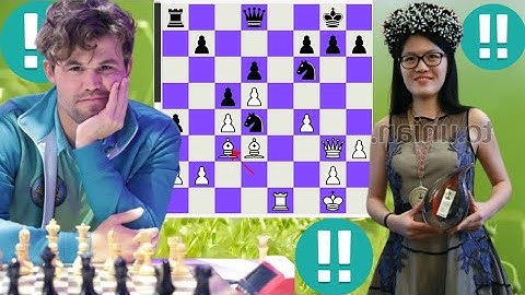 Magnus Carlsen vs Hou Yifan 20