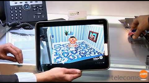 Qualcomm augmented reality demo at Mobile World Congress 2012