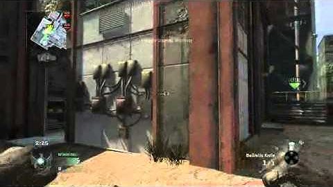 Call of Duty Black Ops Tomahawk Across The Map (Radiation)