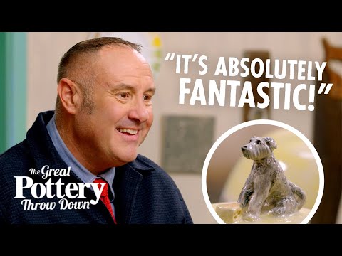 Cheese set moves pottery judge Keith Brymer Jones to TEARS 🐶 | The Great Pottery Throw Down