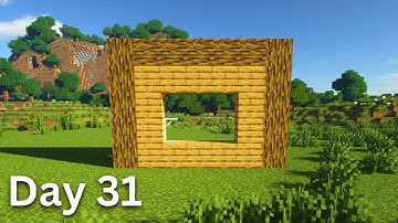 Building A House But Only Adding One Block A Day (Day 31)