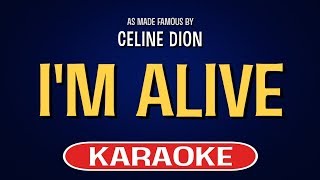 I'm Alive (Karaoke Version) - Celine Dion
