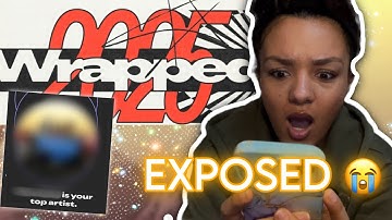 My Spotify Wrapped 2025 EXPOSED Me…