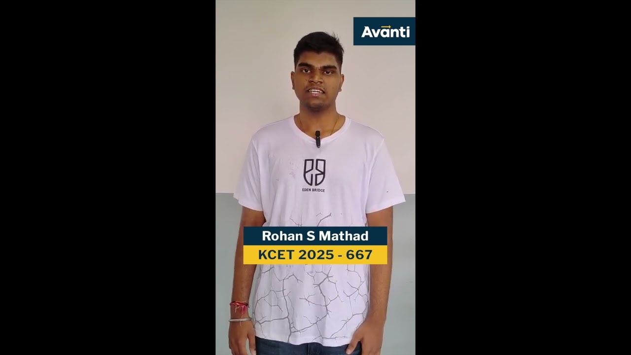 KCET Topper 🏆 | Rohan Mathad | Mangalore Independent PU College, Hubli | Avanti | Hubli 🎉