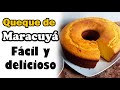 Aquí te enseño Como preparar un Queque de Maracuyá Rápido y delicioso 🍞