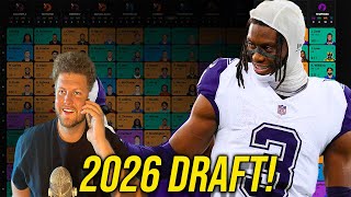 $2,000,000 2026 Fantasy Football Draft (George Pickens News)
