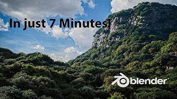 Blender 4.0 Tutorial 2024: Realistic Environment With World Creator + Blender (Part 2)