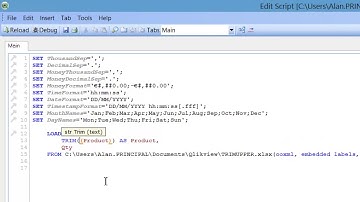 14 Qlikview TRIM & UPPER