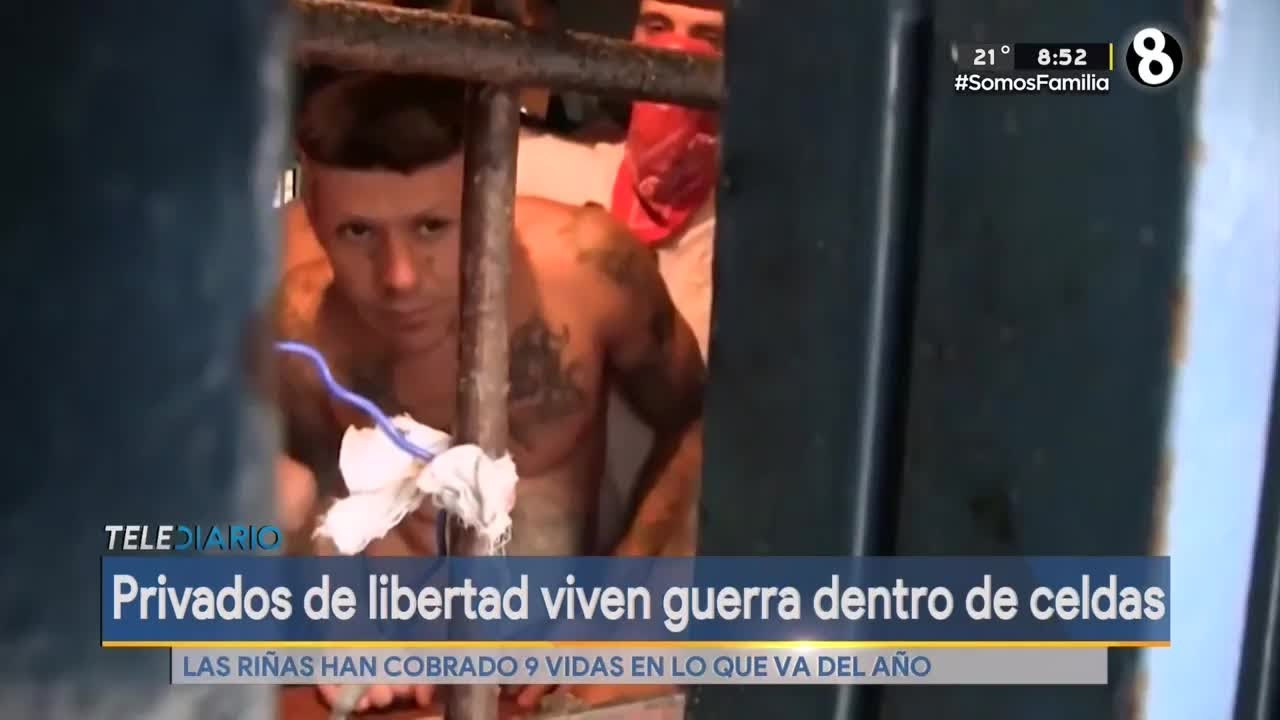 Privados de libertad viven guerra dentro de celdas