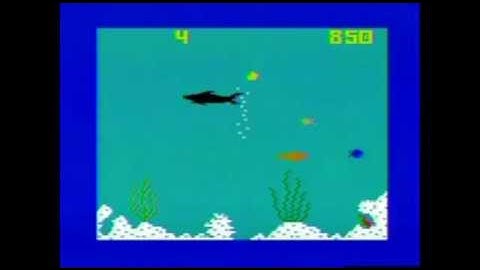 SHARK! SHARK! INTELLIVISION REVIEW AND GAMEPLAY