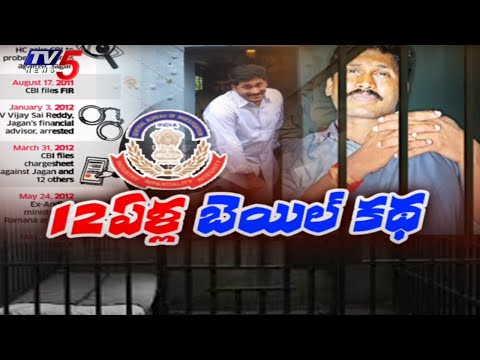 జగన్ బెయిల్ కథ..  | Special Story on Jagan on Bail For 12 Years | TV5 News - TV5NEWS
