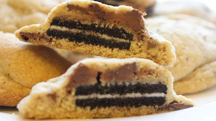 HOW TO MAKE OREO STUFFED CHOCOLATE CHIP COOKIES