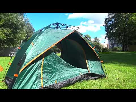 Видео: Как бързо да сглобите палатка