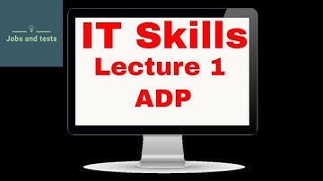 Computer fundamental lecture 1 | IT Skills | lecture 1 by Muhammad Asif Nazir