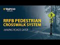 Tapco rrfb pedestrian crosswalk system