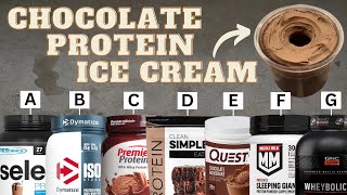 Which Chocolate Protein Ice Cream is Best? #NinjaCreami