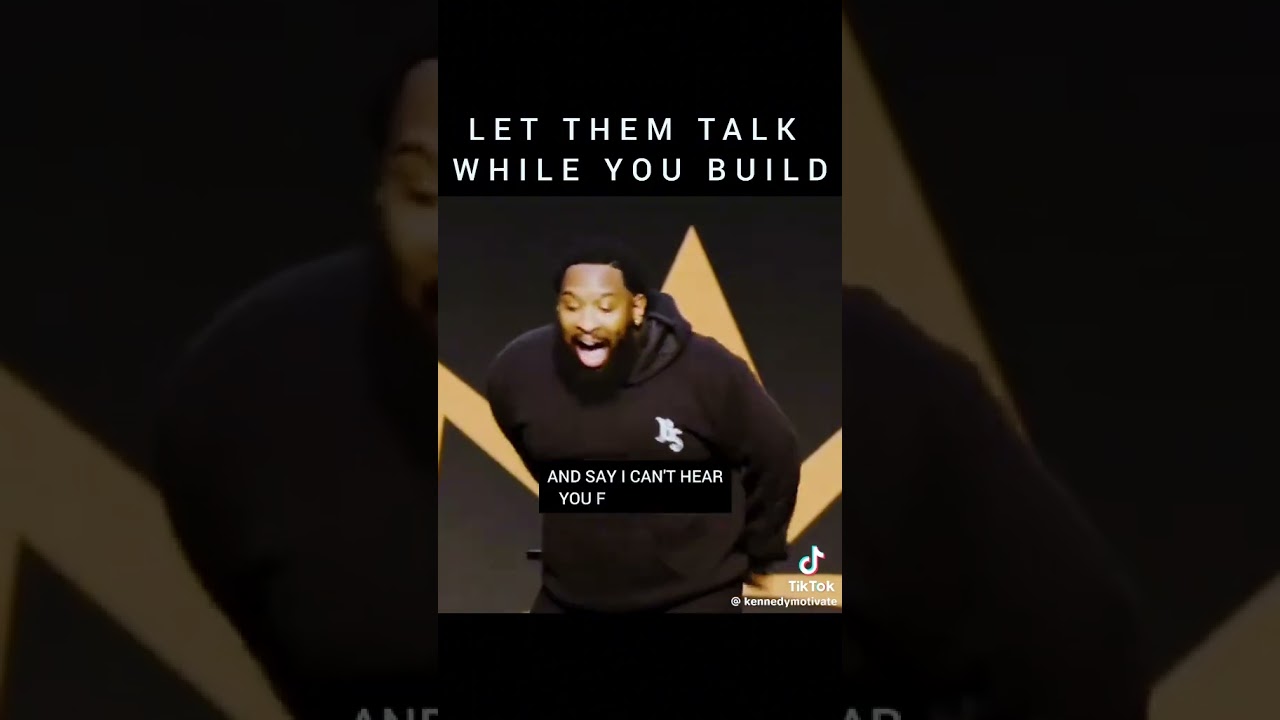 Let them talk while you build 🙌🏾