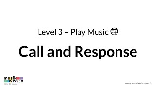 Call and Response
