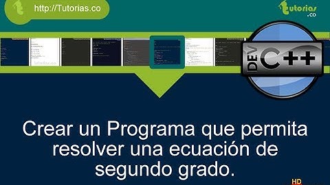 sentencia if-else -- visual C++ (ecuacion de segundo grado)