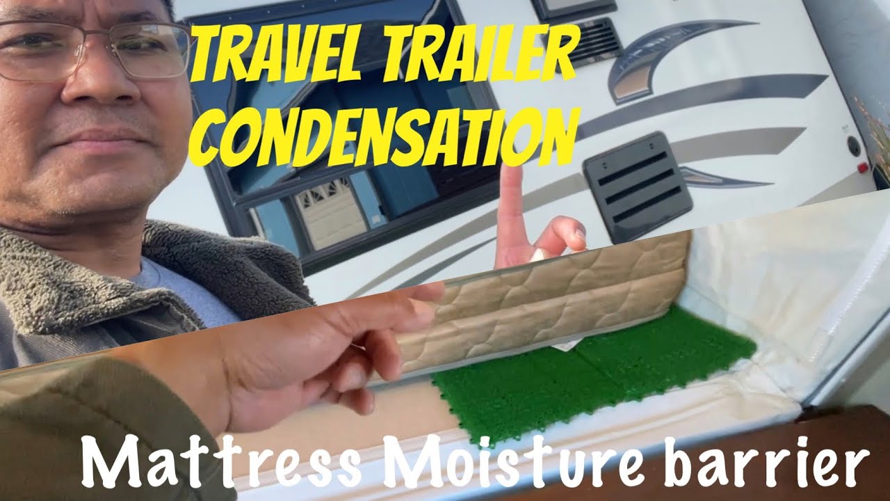 Mattress Moisture Barrier for your Travel Trailer during winter. SOLVED