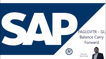 SAP - How to do GL Balance Carry Forward