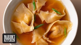 How To Make Wonton Soup  Marion's Kitchen