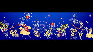 Video Background Tết - Vietnamese Lunar New Year - Backdrop visual Màn Hình LED