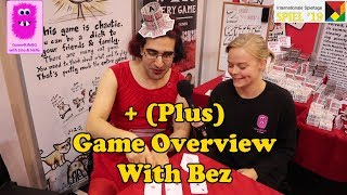 + (plus), Game Overview With Bez at Spiel'19 (#spiel19, card game) screenshot 5